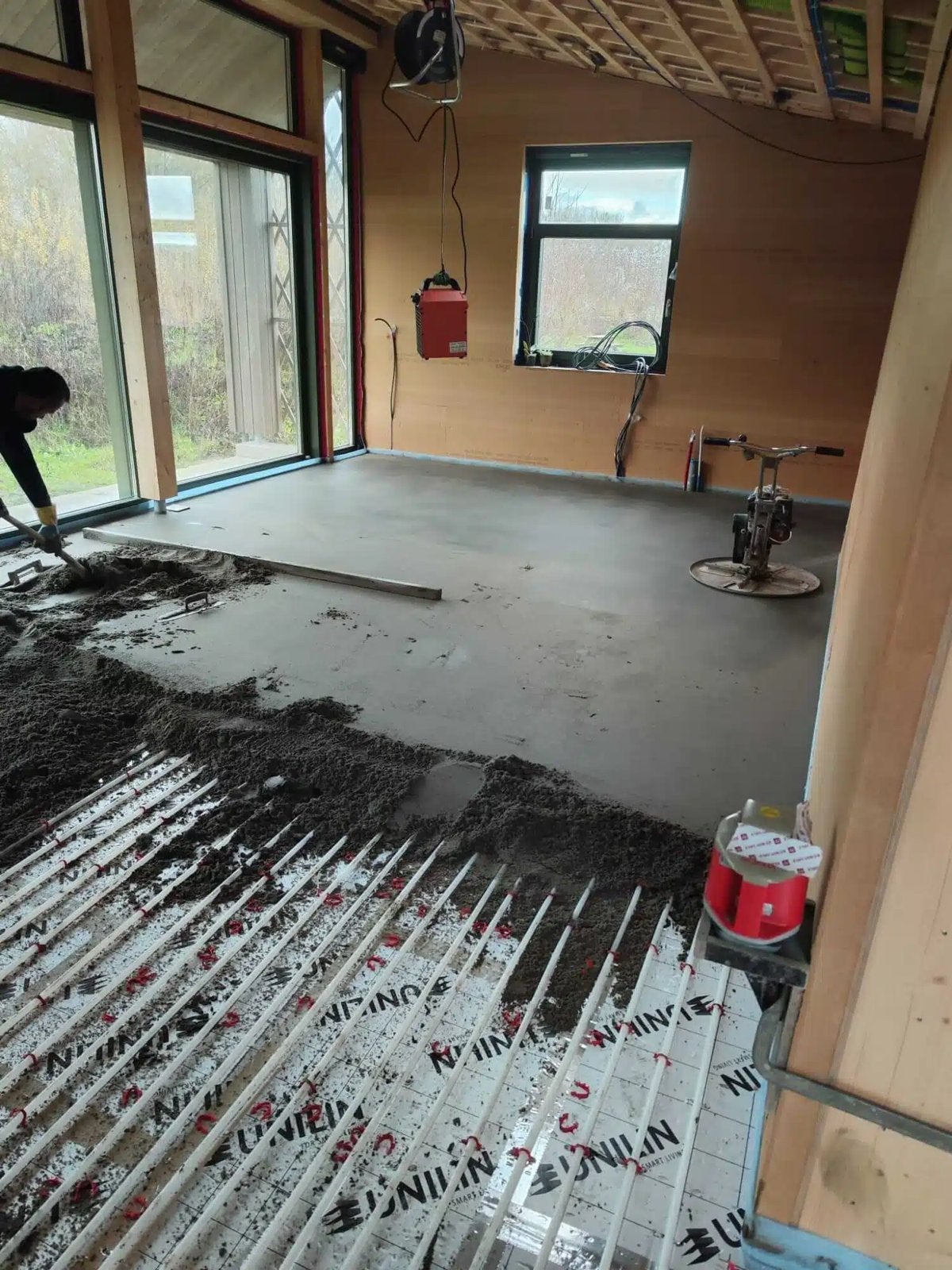 Zandcement Dekvloer / Smeervloer – Vakkundig Gelegd, Doe-het-zelf en Verbouw, Betonmolens, Ophalen, Nieuw
