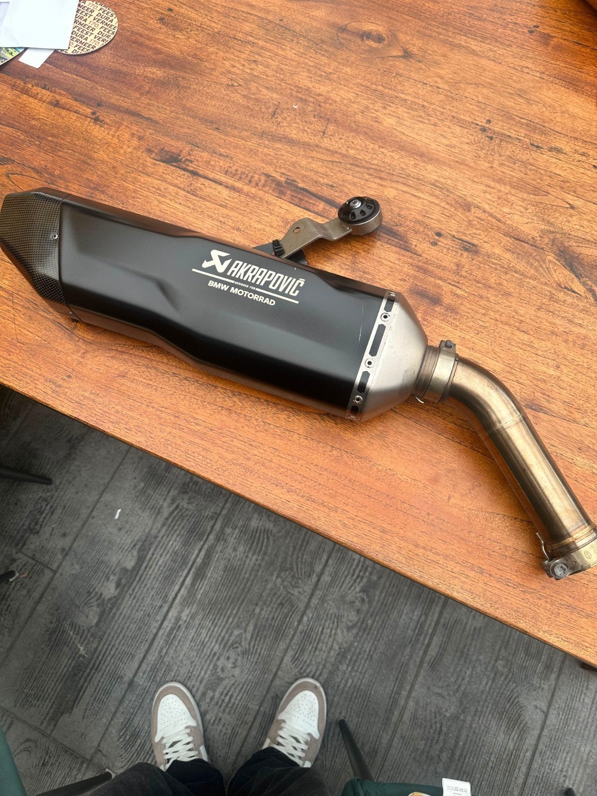 Bmw f 750 800 850 gs gsa akrapovic mat zwart, Ophalen of Verzenden
