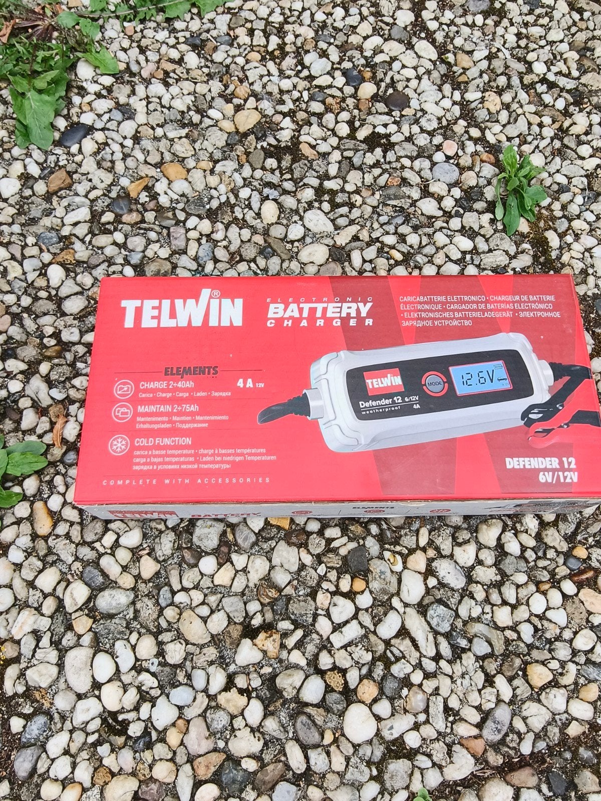 Telwin Defender 12 acculader 6V/12V, Ophalen of Verzenden, Nieuw, Universele onderdelen