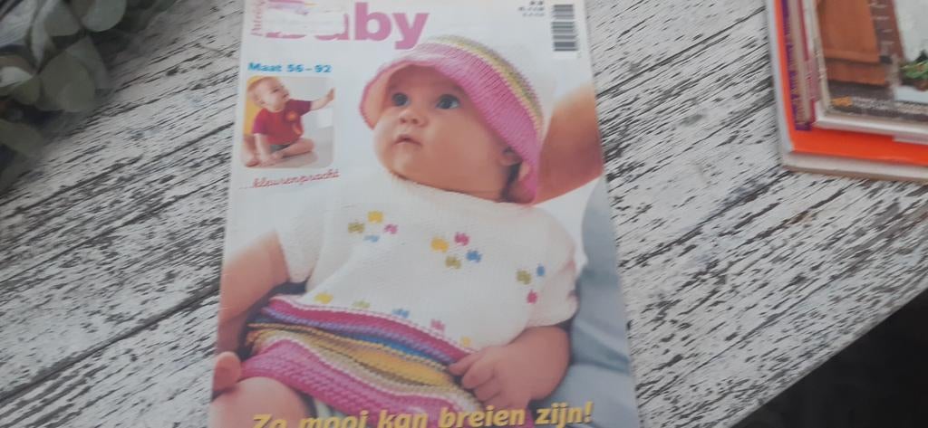 Patricia breien voor uw Baby mt 56-92 zo mooi kan breien z, Ophalen of Verzenden, Zo goed als nieuw, Breien, Patroon of Boek