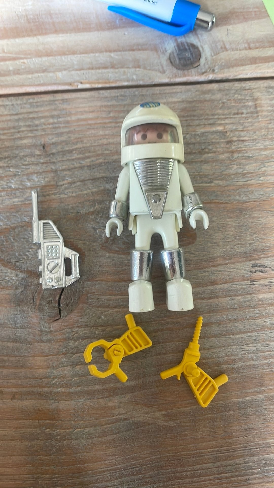 Playmobil Space set 3320 - Astronaut uit 1984, Kinderen en Baby's, Gebruikt, Complete set, Ophalen of Verzenden, Figuren