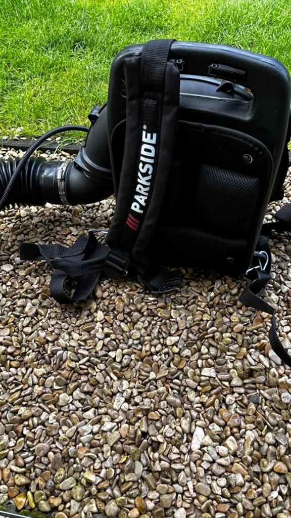 Parkside Benzine Bladblazer - Krachtig en Ruggedragen, Tuin en Terras, Bladblazers, Ophalen, Zo goed als nieuw, Benzine, Ruggedragen