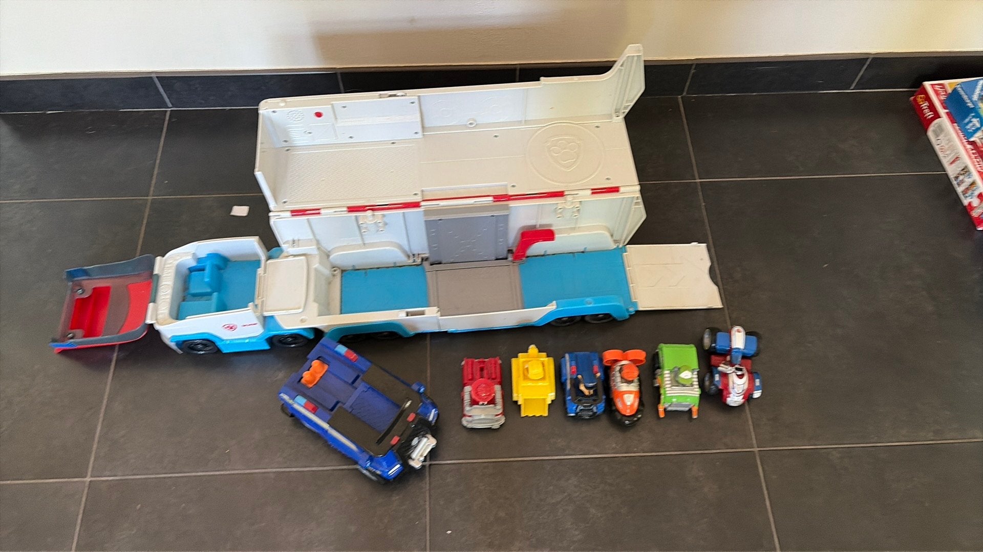 Paw Patroller en 5 pups en quad, Kinderen en Baby's, Speelgoed | Speelgoedvoertuigen, Ophalen, Gebruikt