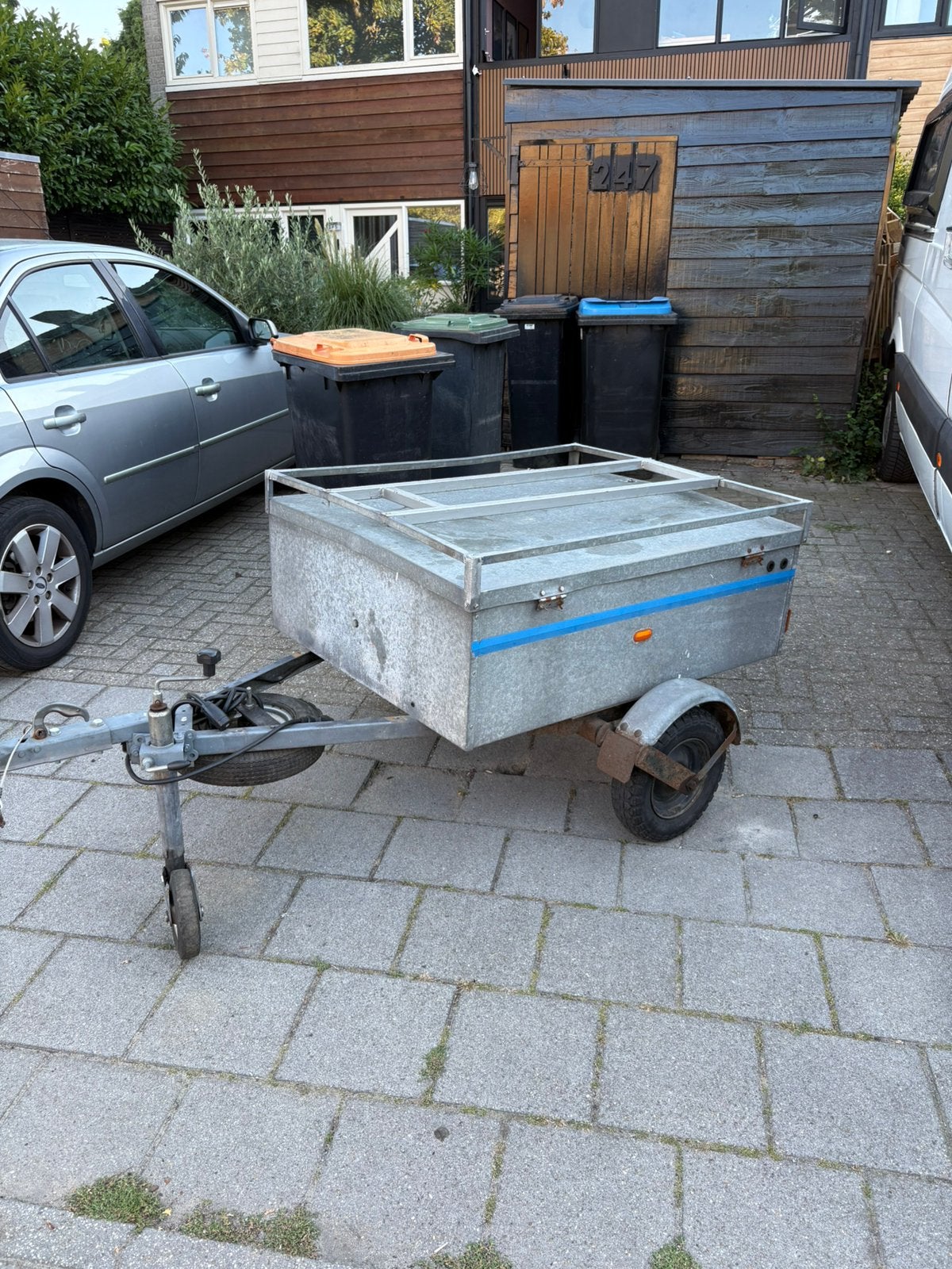 Bagagewagen huren €10 p/d, Ophalen of Verzenden, Gebruikt