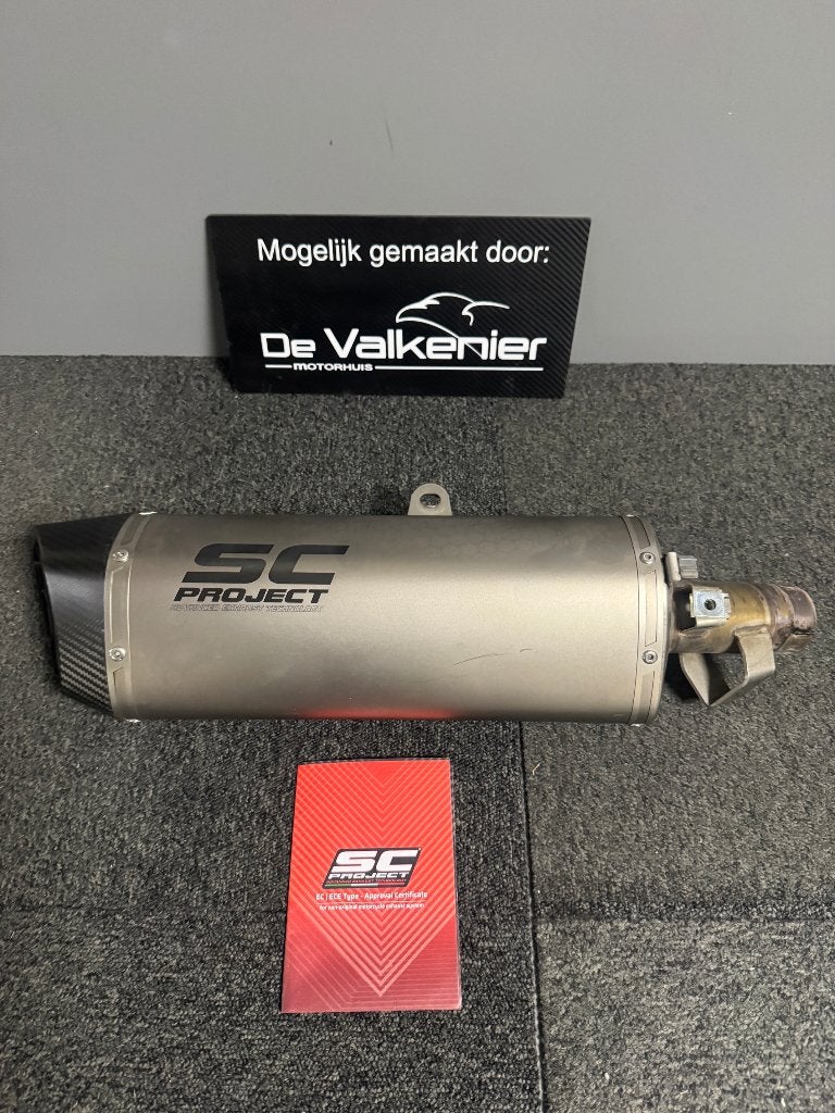 Uitlaat Honda NT 1100 SC Project, Ophalen of Verzenden, Zo goed als nieuw