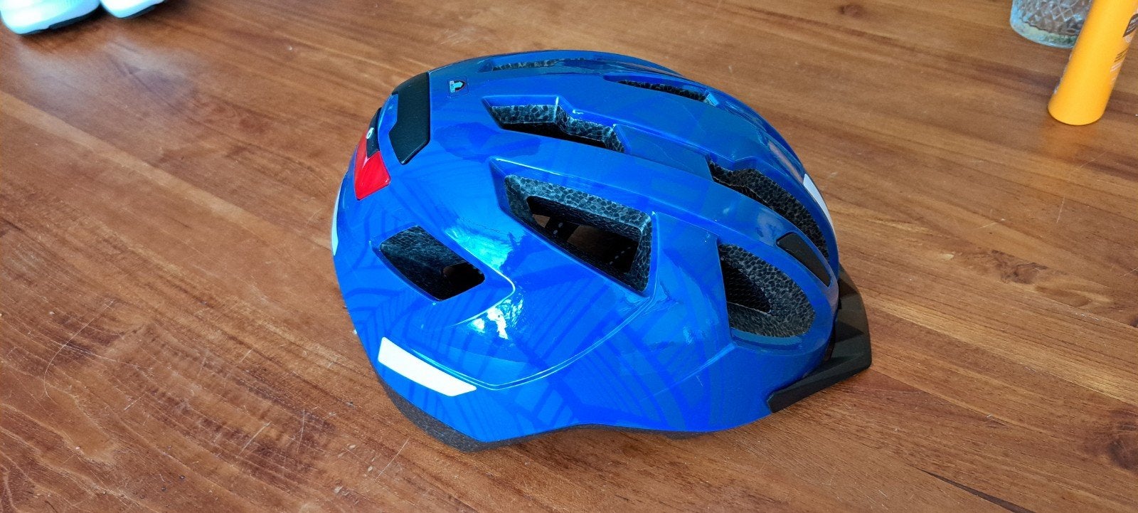Crivit fietshelm met LED-achterlicht, maat S (49-54 cm), Ophalen of Verzenden, Zo goed als nieuw, S, Crivit