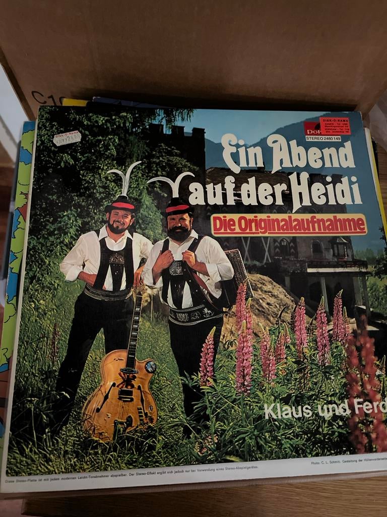 Klaus und Ferdl - Ein Abend auf der Heidi LP (Polydor), Ophalen of Verzenden, Zo goed als nieuw