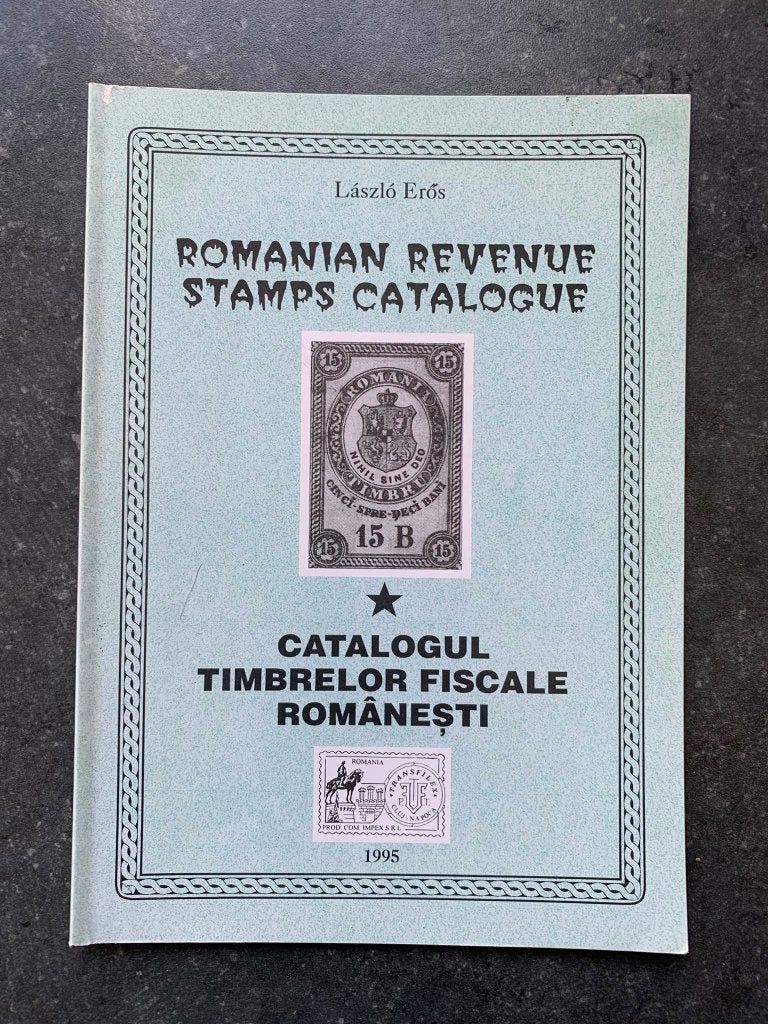 Catalogus belasting fiscaal zegels Roemenie, Verzenden, Overige landen, Gestempeld