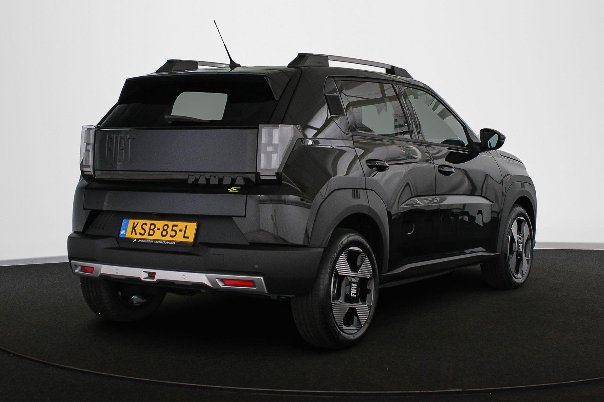 Fiat Grande Panda La Prima 11 kW 44 kWh Stuur-Stoelverwarmin, Auto's, Stof, Panda, Origineel Nederlands, 320 km