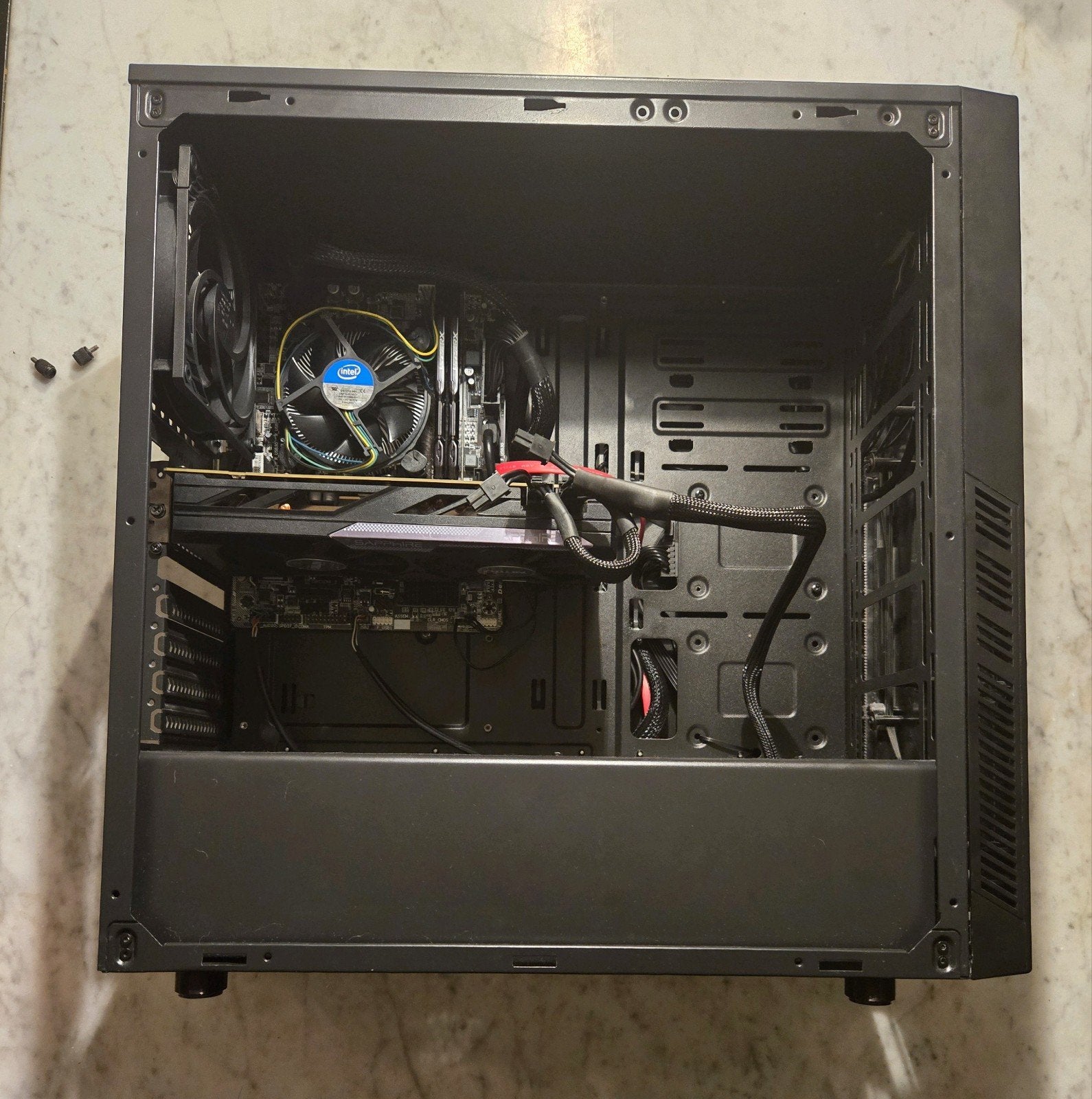 (Budget) Game PC "zonder Ram geheugen", Computers en Software, Intern, Atx, Verzenden, Zo goed als nieuw