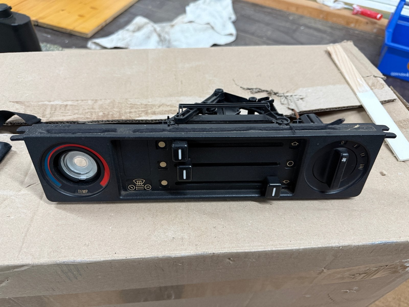 Kachel paneel BMW E28 - Origineel en functioneel, Ophalen of Verzenden, Gebruikt, BMW
