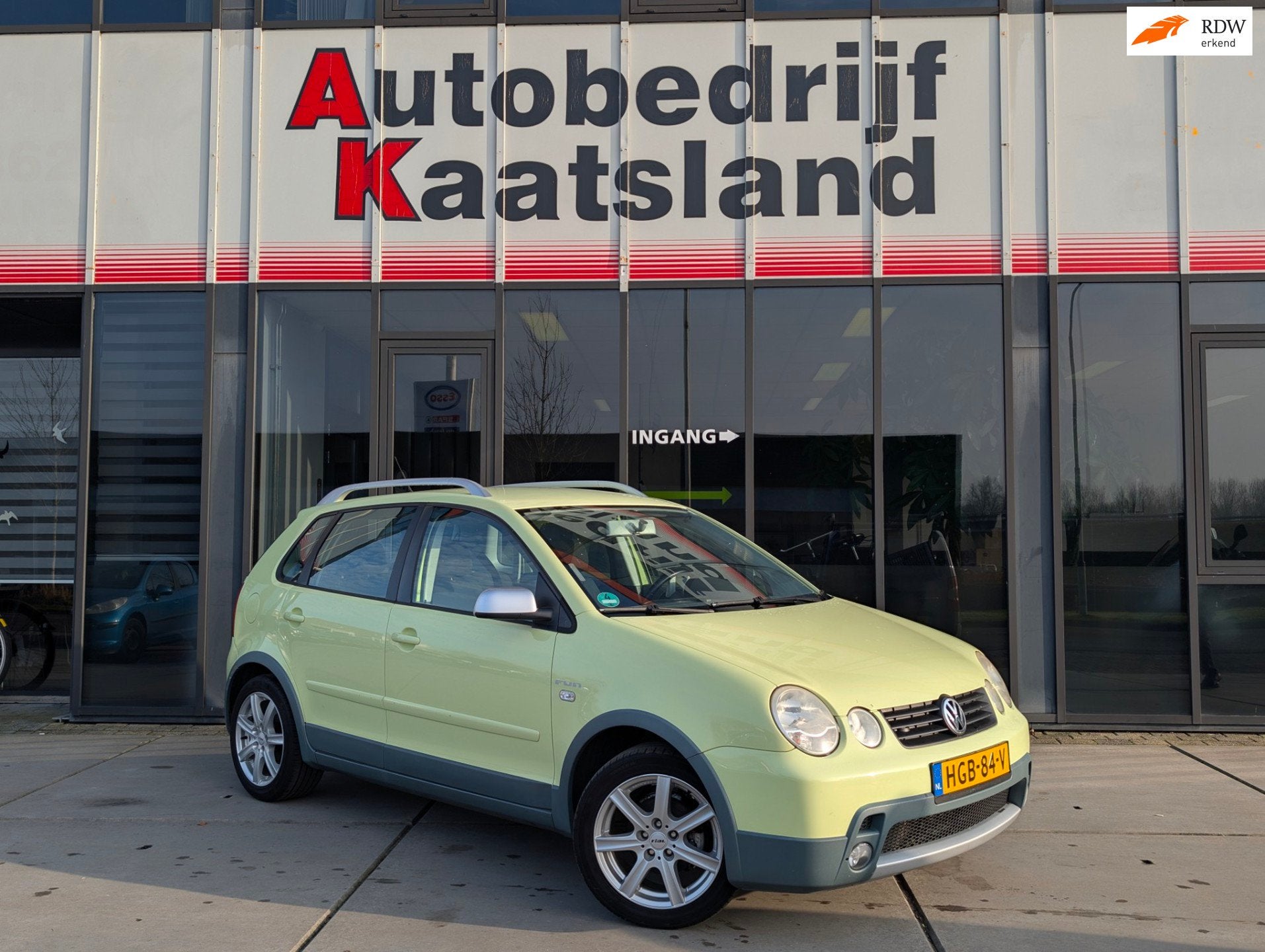 Volkswagen POLO 1.4-16V Cross FUN - Airco - LPG g3 - NIEUWE, Auto's, Volkswagen, Bedrijf, Te koop, Polo, ABS, Airbags, Airconditioning