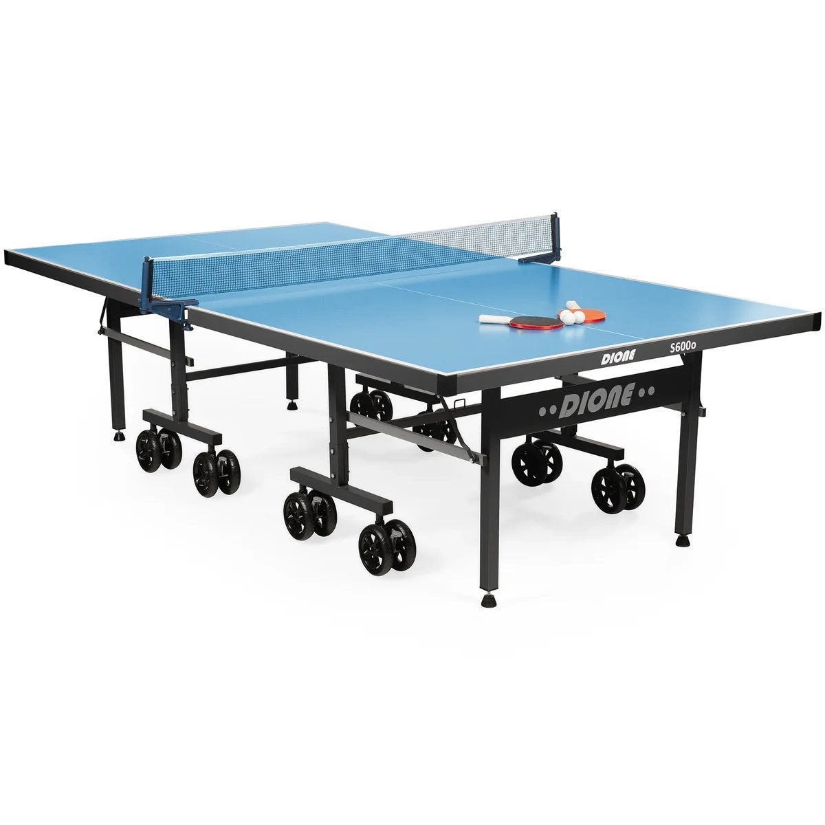 Dione S600o Outdoor tafeltennistafel, Ophalen, Nieuw, Tafel Outdoor, Verrijdbaar