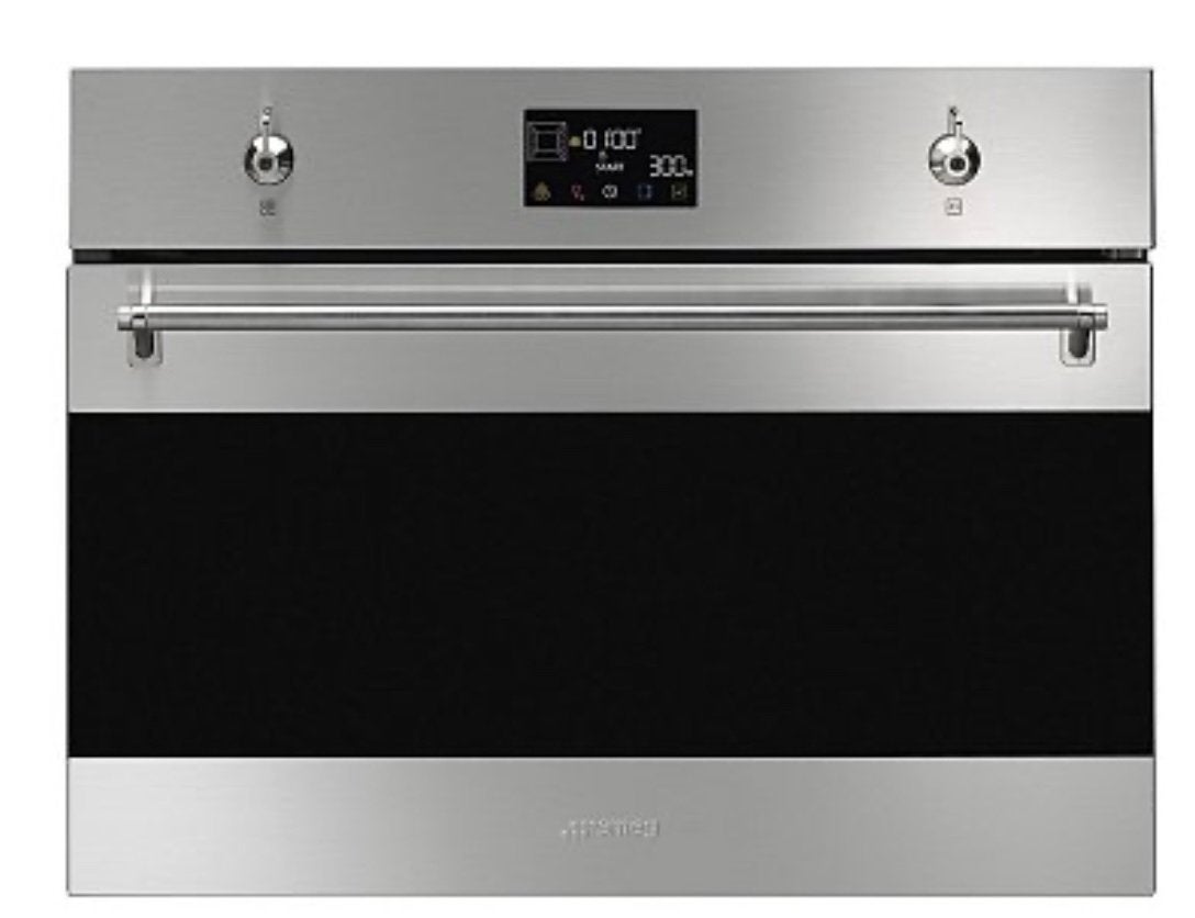 Zoek: Smeg Inbouw Combimagnetron S45MCX2, Ophalen, 45 tot 50 cm, Smeg, 60 cm of meer