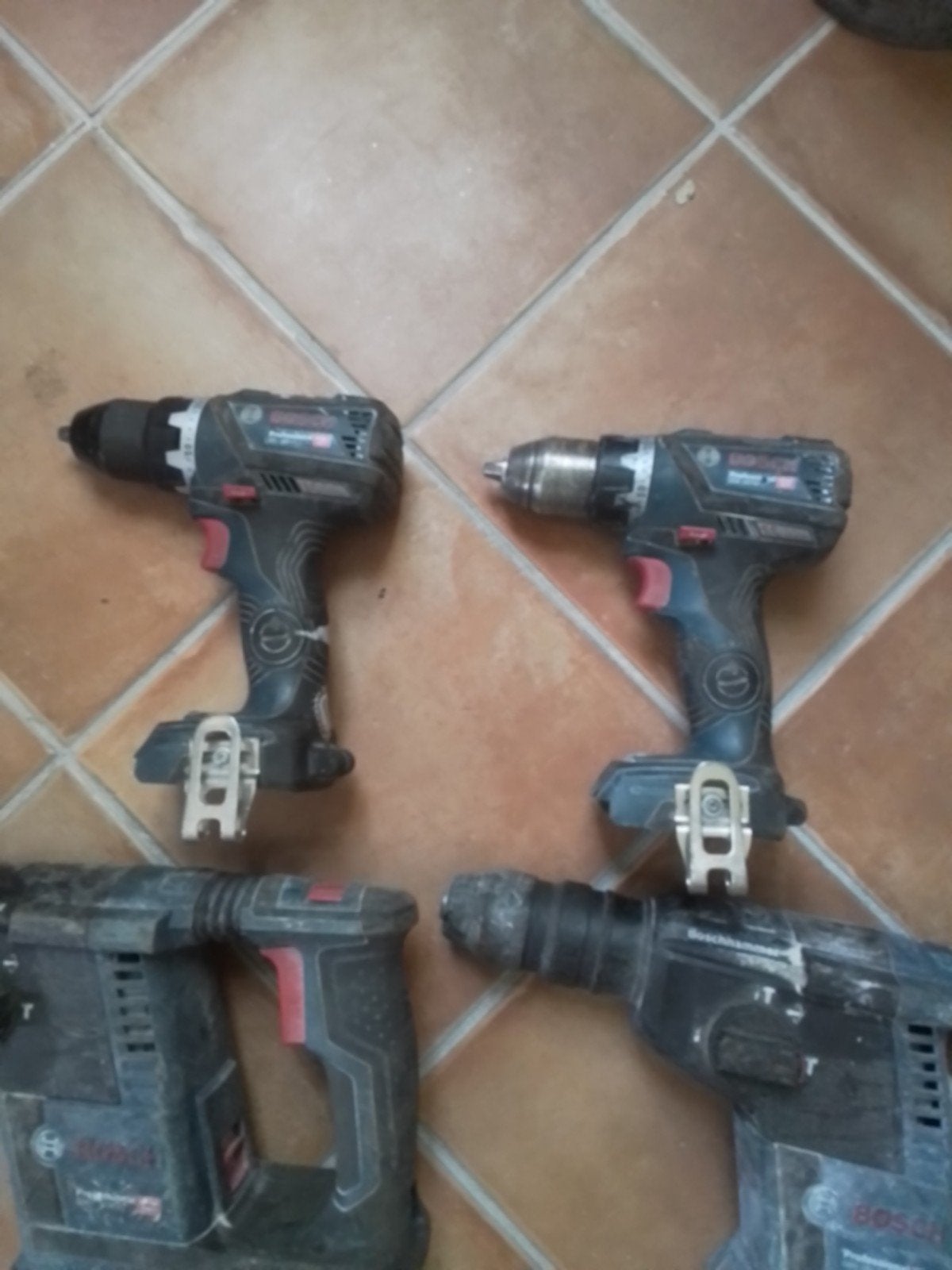 bosch boormachines defect, Doe-het-zelf en Verbouw, Gereedschap | Boormachines, Ophalen, Gebruikt, Boormachine