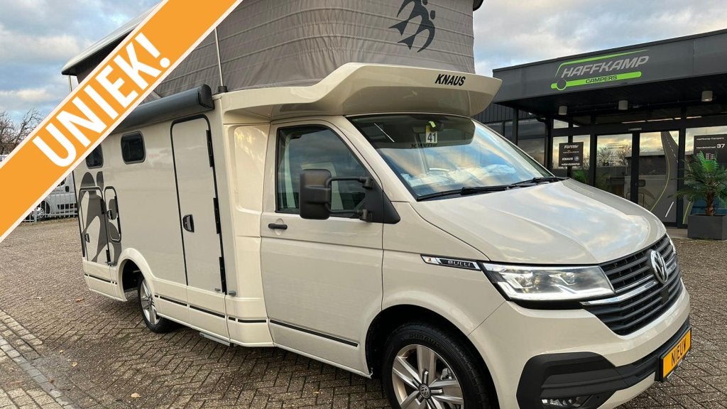 Knaus Tourer CUVision 500 MQ Vansation met garage!, Caravans en Kamperen, Automaat, Tot en met 2, Diesel, Particulier