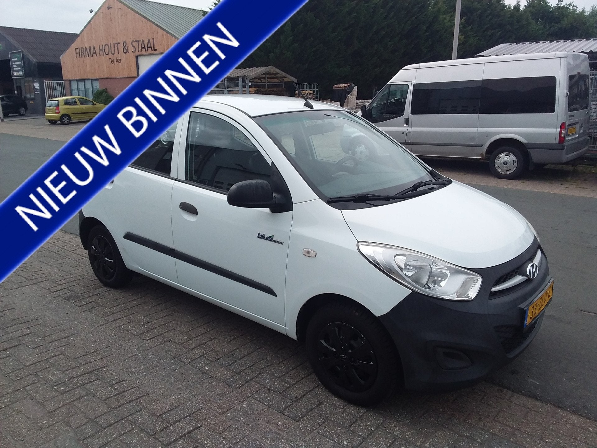 Hyundai i10 1.0 Pure (bj 2013), Auto's, Hyundai, Voorwielaandrijving, Stof, Gebruikt, 31 €/maand