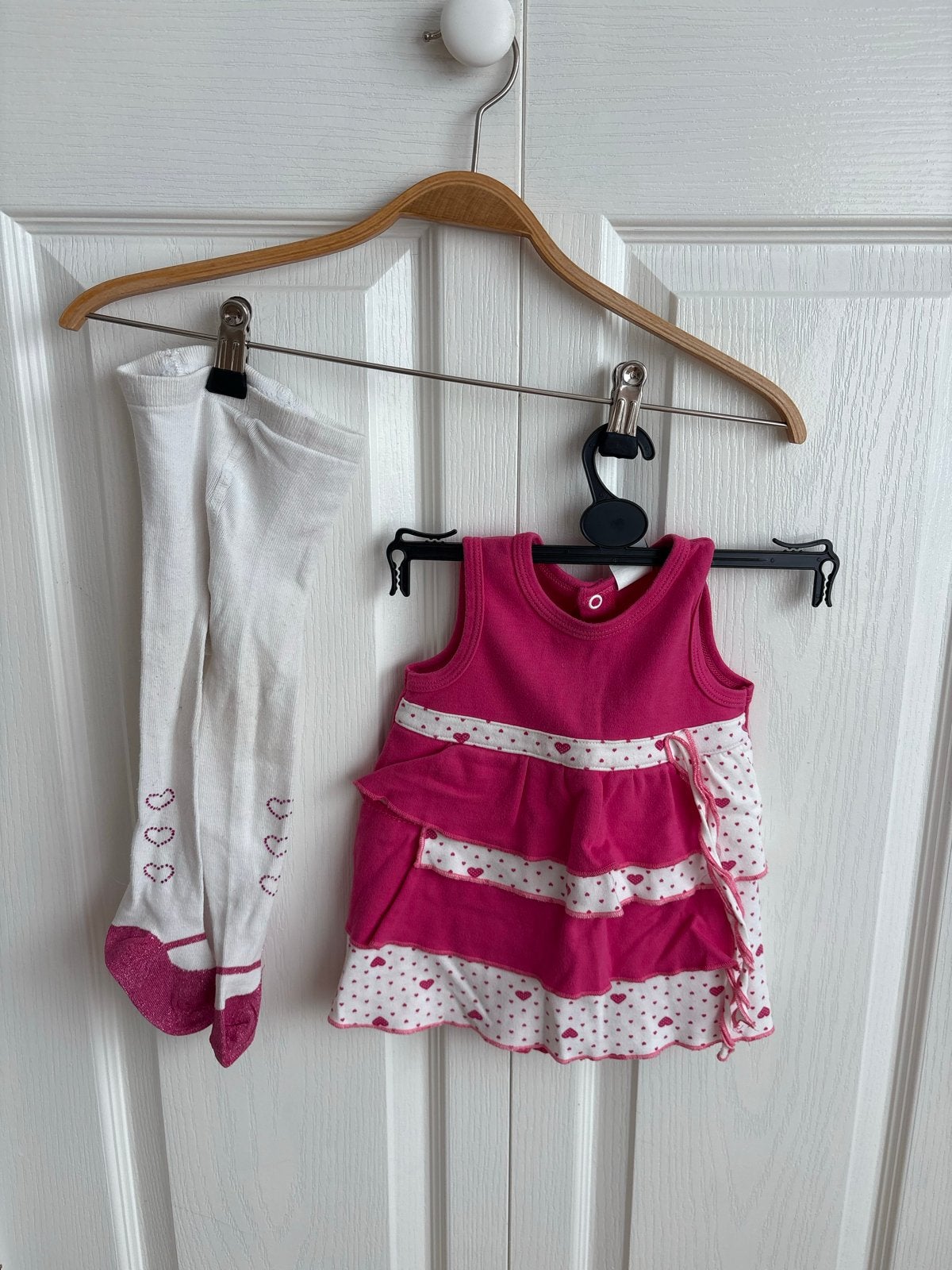 Schattig roze jurkje met maillot - La Petite Couronne, Ophalen of Verzenden, Zo goed als nieuw, Meisje, Jurkje of Rokje