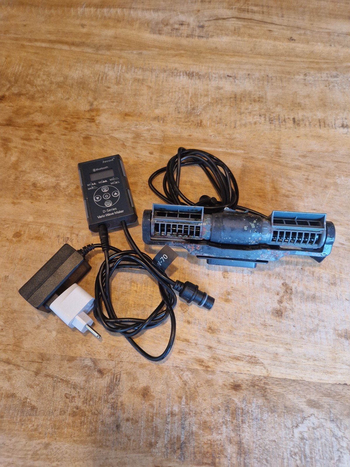 Jecod DCW-70 wavemaker, Ophalen, Gebruikt