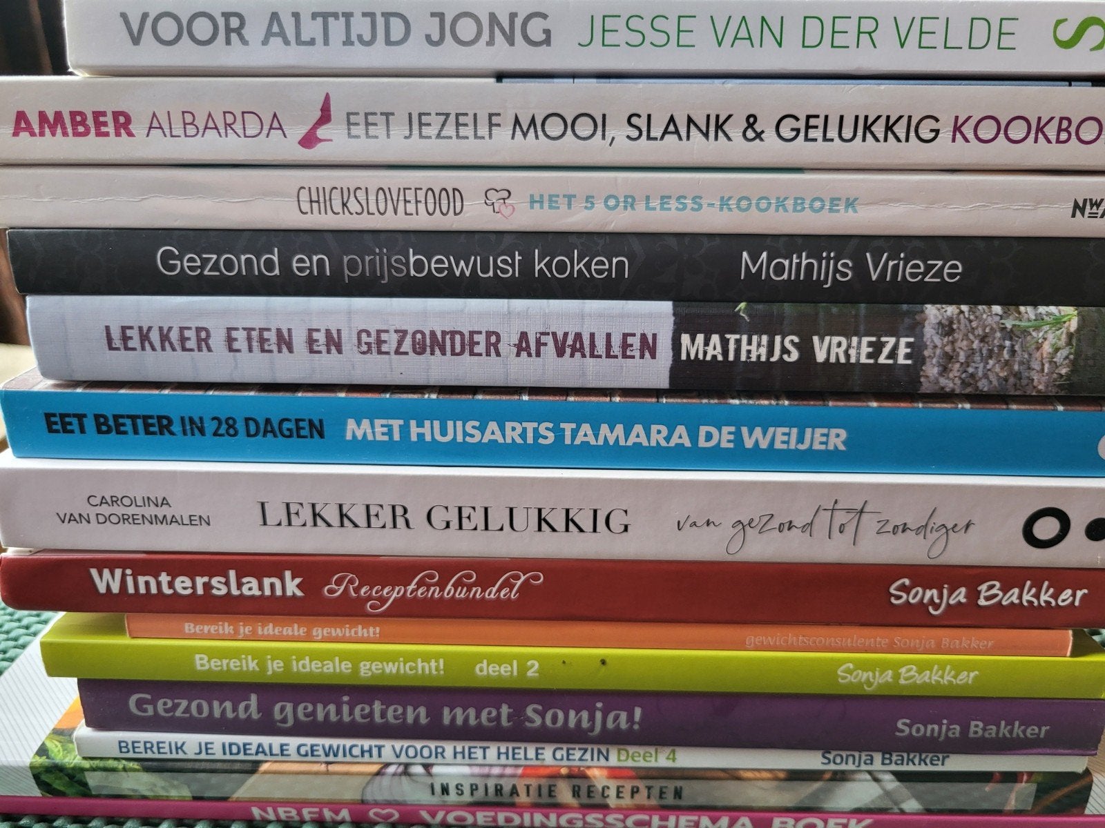 14xboeken, sonja bakker, Chickslovefood, tamara de weijer, Boeken, Ophalen of Verzenden, Zo goed als nieuw