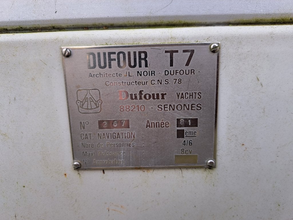 kajuitzeilboot, Watersport en Boten, Ophalen, Gebruikt, 1.00 - 1.50 meter, Dufour