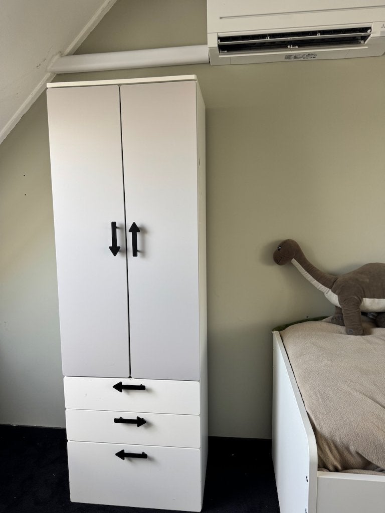IKEA kinder kledingkast - småstad / platsa, Ophalen, Gebruikt, 50 tot 100 cm, Met lade(s)