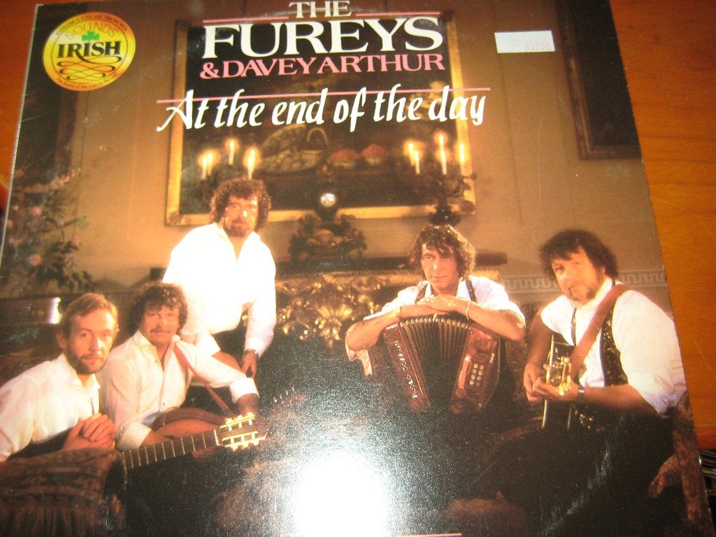 LP, The Fureys + Dave Arthur: At the end of the day, Cd's en Dvd's, Vinyl | Pop, Ophalen of Verzenden, Zo goed als nieuw, LP