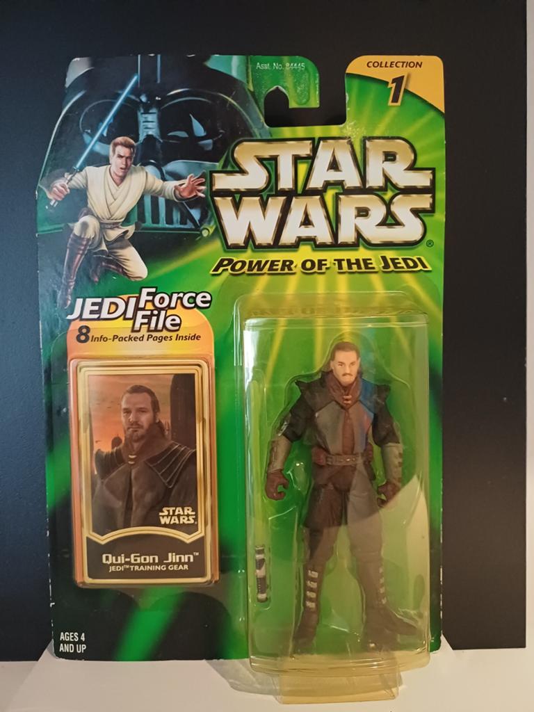 Star Wars POTJ Qui-gon Jinn Jedi training gear, Ophalen of Verzenden, Actiefiguurtje