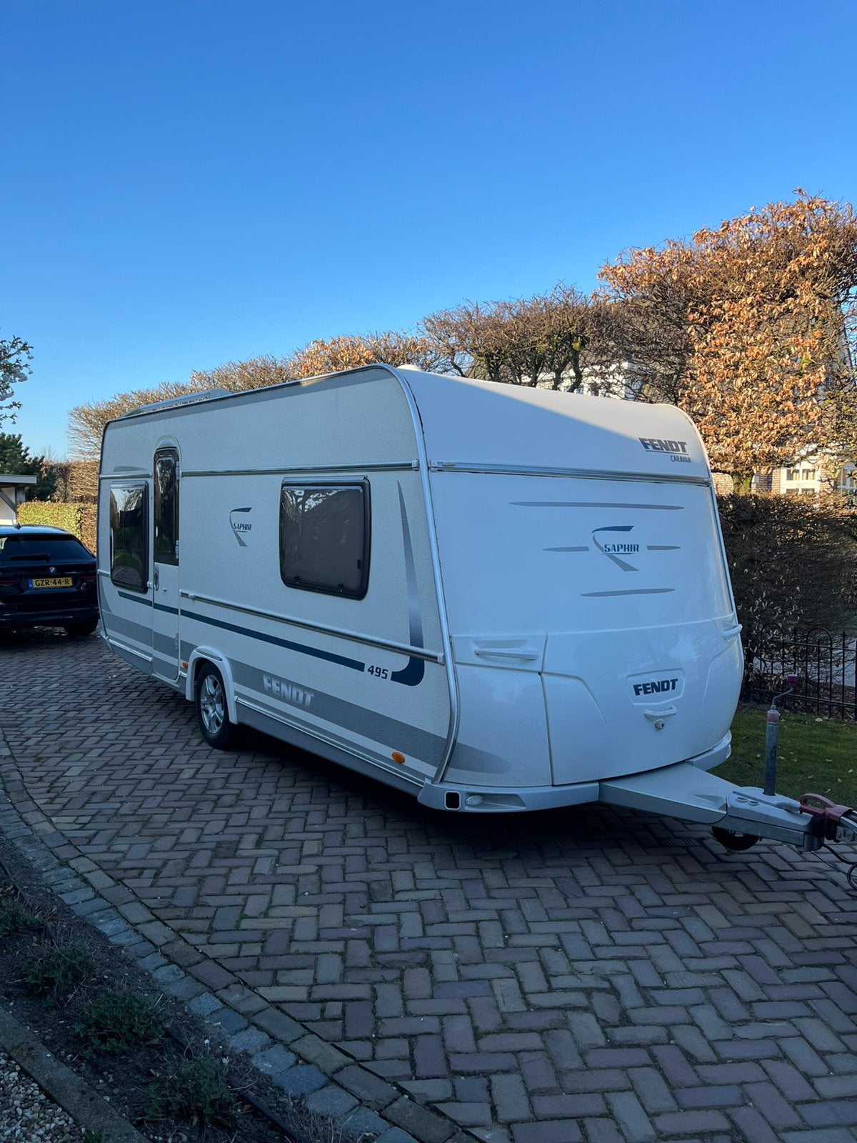 Fendt Saphir 495 Caravan - Ruime indeling-voortent fendt, Rondzit, Frans bed, Particulier, Fendt