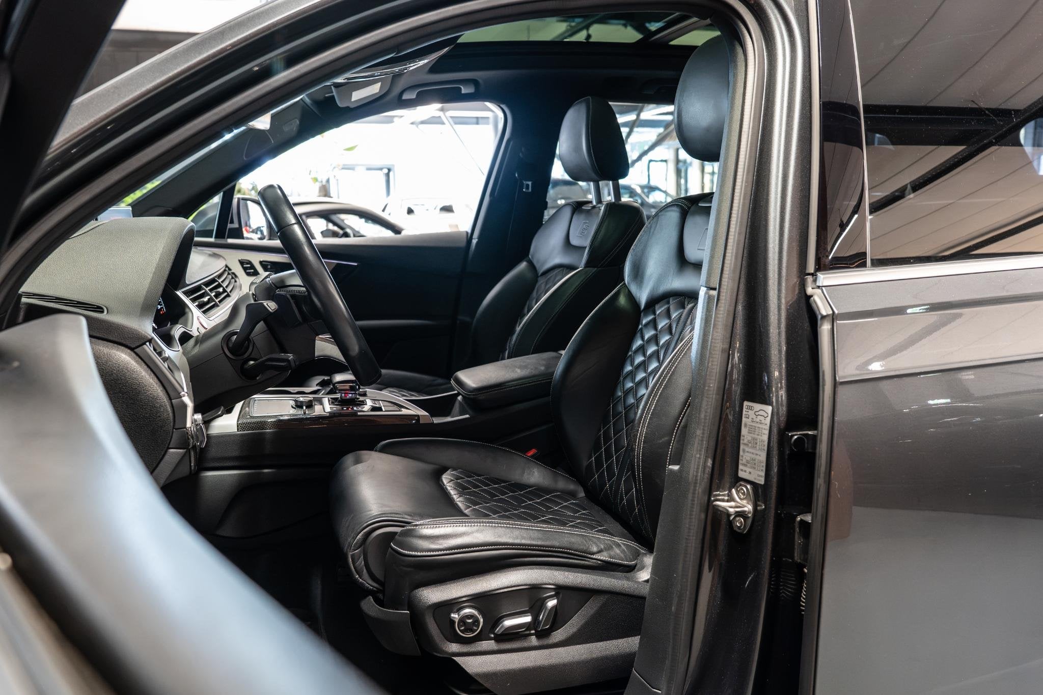 Audi Q7 4.0 TDI SQ7 quattro Pro Line + 7p Daimond seats | Pa, Auto's, 435 pk, Gebruikt, 7 stoelen, Leder