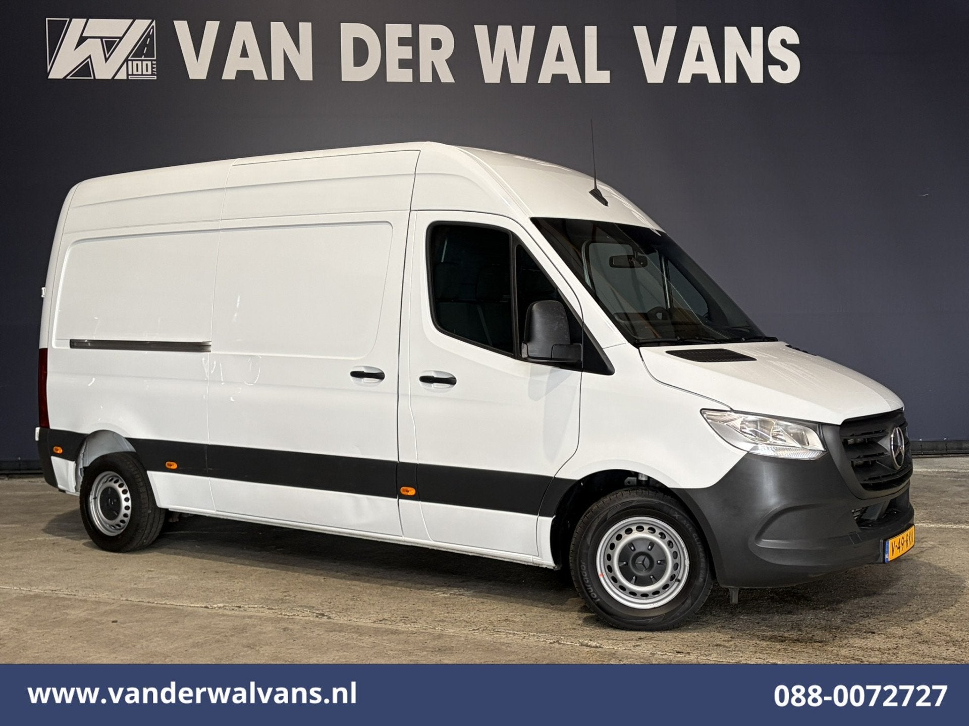 Mercedes-Benz Sprinter 211 CDI 115pk L2H2 Euro6 Airco | Came, Voorwielaandrijving, Dealer onderhouden, Stof, 4 cilinders