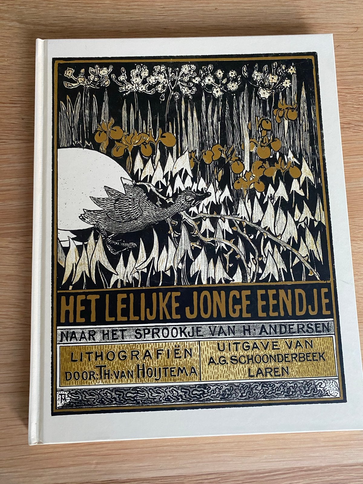 Het Lelijke Jonge Eendje - Lithografieën door T. van Hoytema, Boeken, Ophalen of Verzenden, Zo goed als nieuw