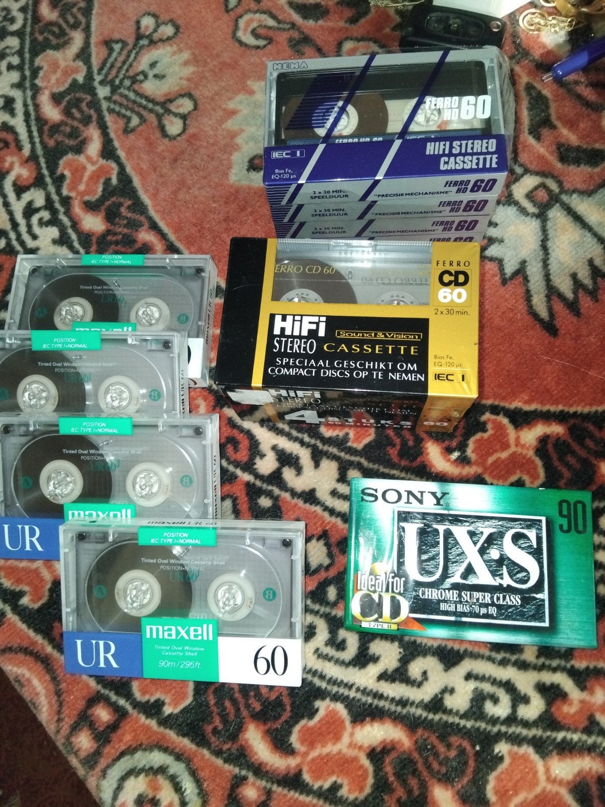Diverse Cassettebandjes: Maxell UR, Sony UX-S, Ferro CD, Cd's en Dvd's, Ophalen of Verzenden, Nieuw in verpakking, Overige genres