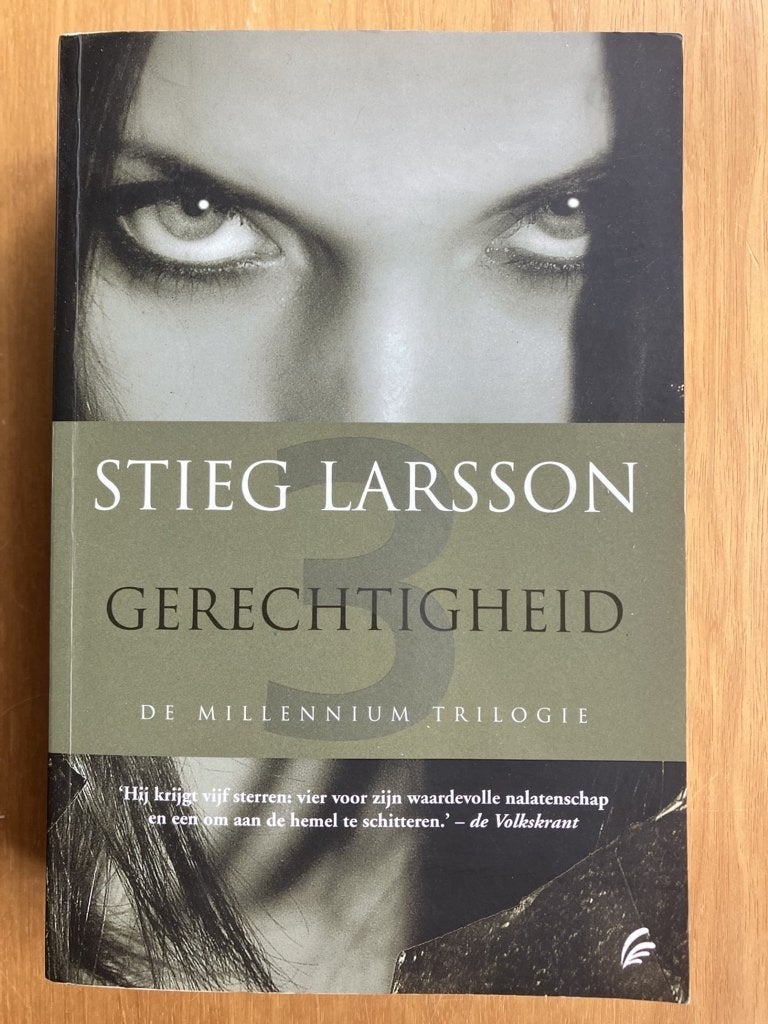 Gerechtigheid - Stieg Larsson, Verzenden, Gelezen, Amerika