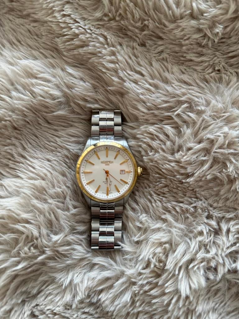 Roamer Gents Two-Tone Automatic Watch, Ophalen of Verzenden, Staal, Overige merken