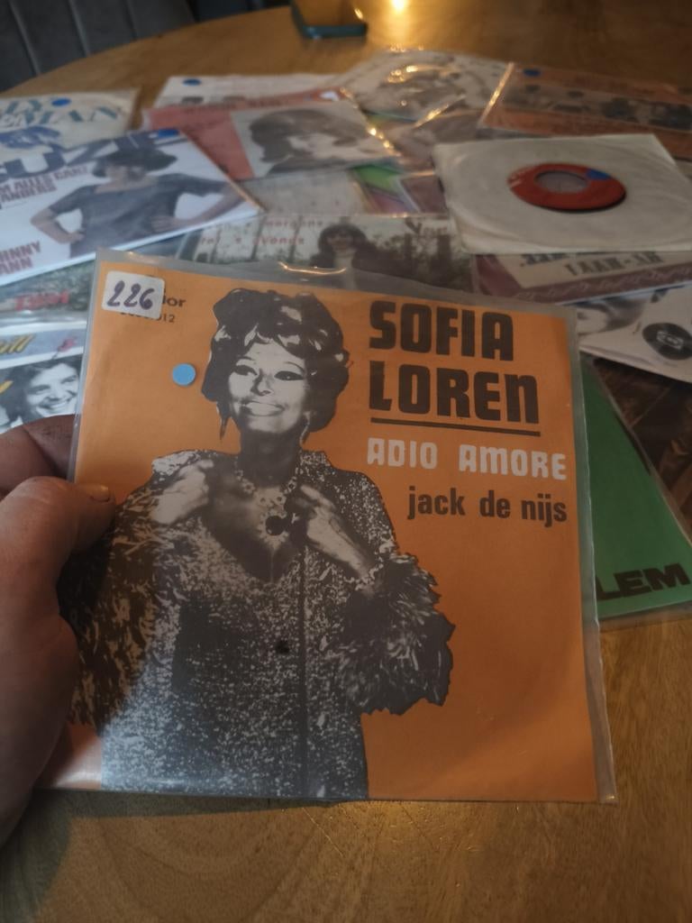 Sofia Loren - Adio Amore / Jack de Nijs - Single, Ophalen of Verzenden, Gebruikt, Pop