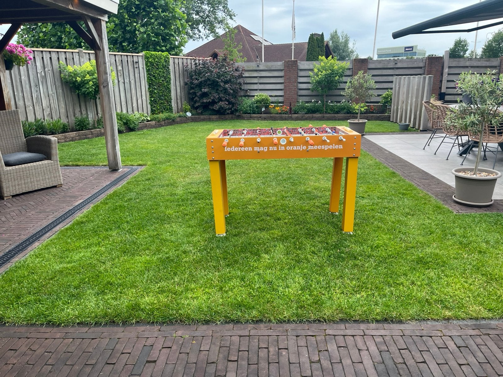 Voetbaltafel, Ophalen, Gebruikt