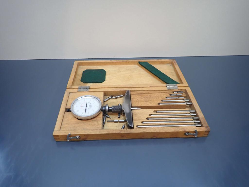 Dieptemeter / binnenmeter 100mm, Niet ingevuld, Gebruikt, Afstand, Niet ingevuld
