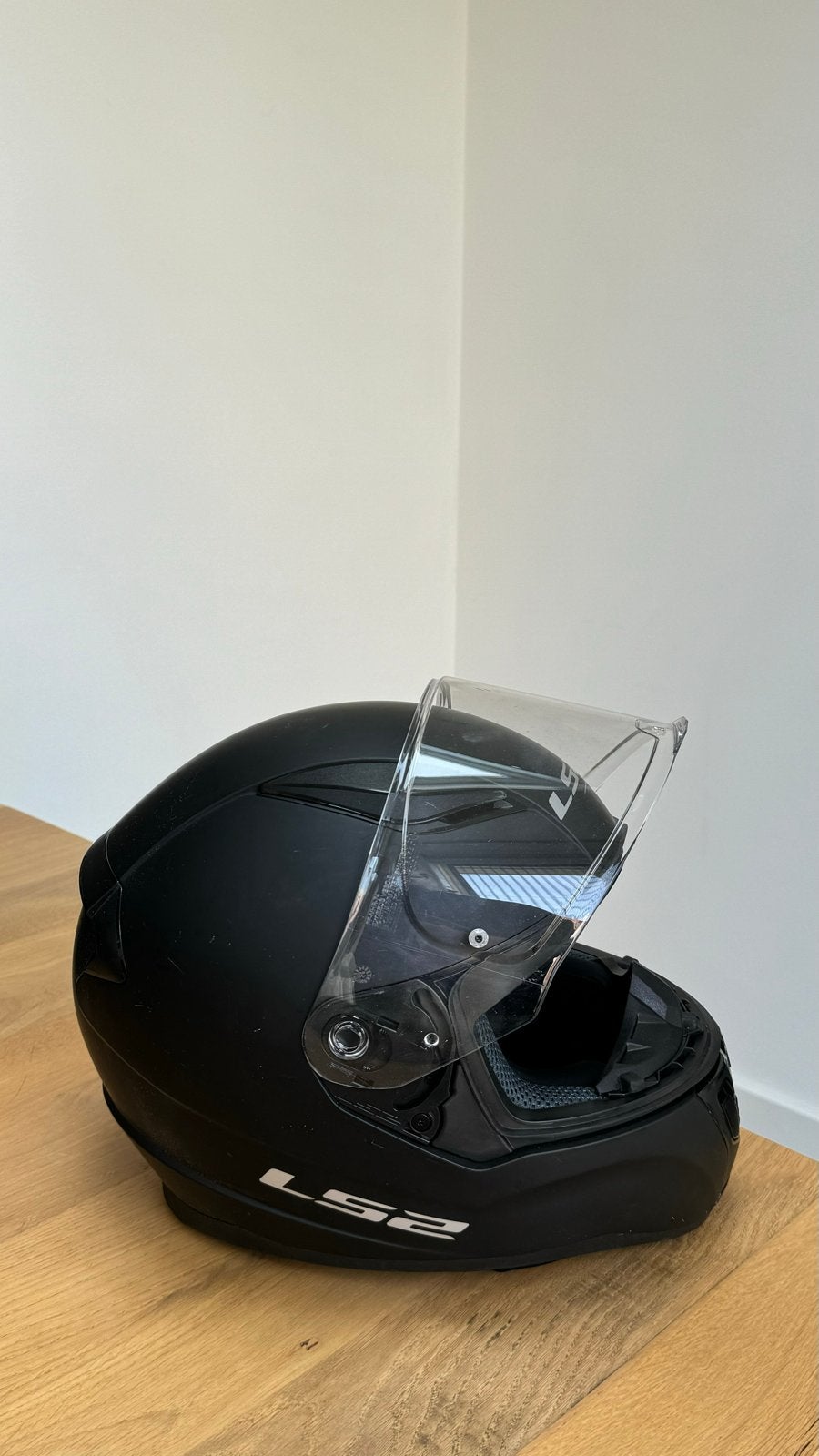 LS2 Rapid II integraalhelm mat zwart, Motoren, Kleding | Motorhelmen, Heren, Integraalhelm, L, Overige merken, Tweedehands, Ophalen