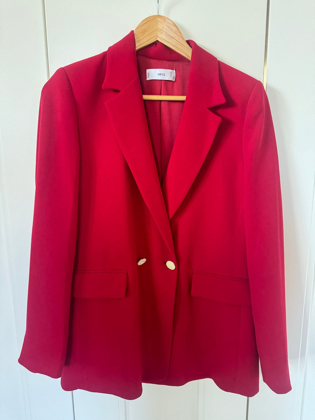 Mango rode blazer maat M - Nooit gedragen, Maat 38/40 (M), Nieuw, Ophalen of Verzenden, Jasje