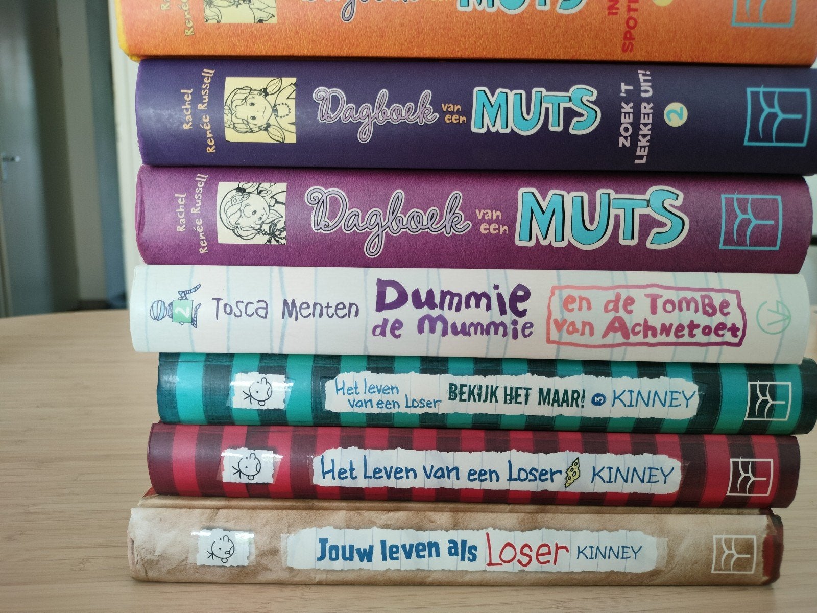 Kinderboeken: Dagboek van een Muts, Dummie de Mummie, Loser, Boeken, Ophalen of Verzenden
