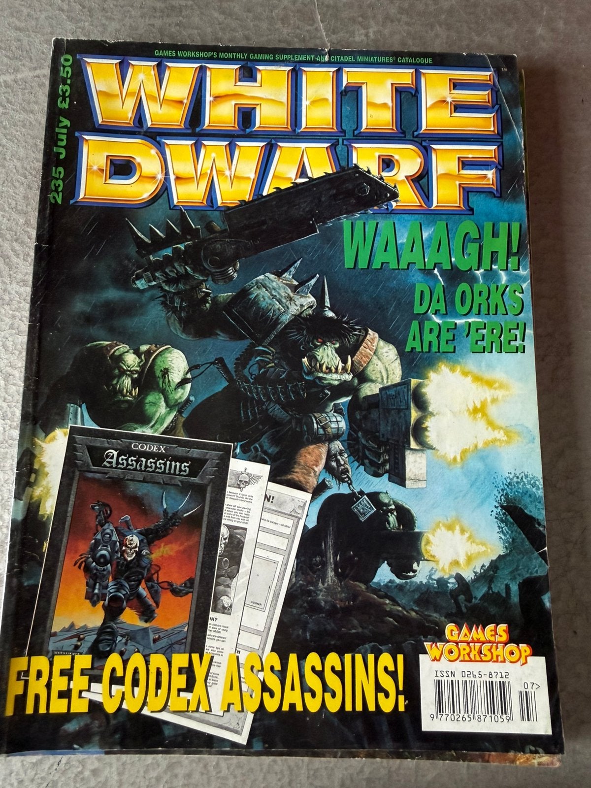 White Dwarf 235 jul 1999, Ophalen of Verzenden, Gebruikt, Warhammer, Boek of Catalogus