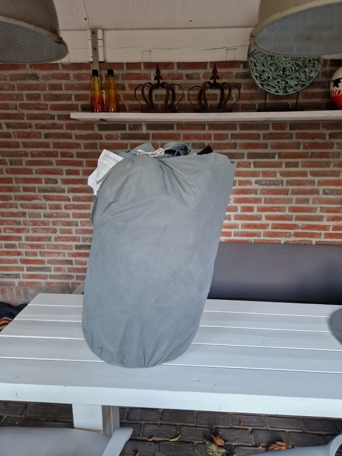 Caravanhoes (gebruikt) - 430x225x220 cm, Caravans en Kamperen, Caravan accessoires, Ophalen of Verzenden, Gebruikt