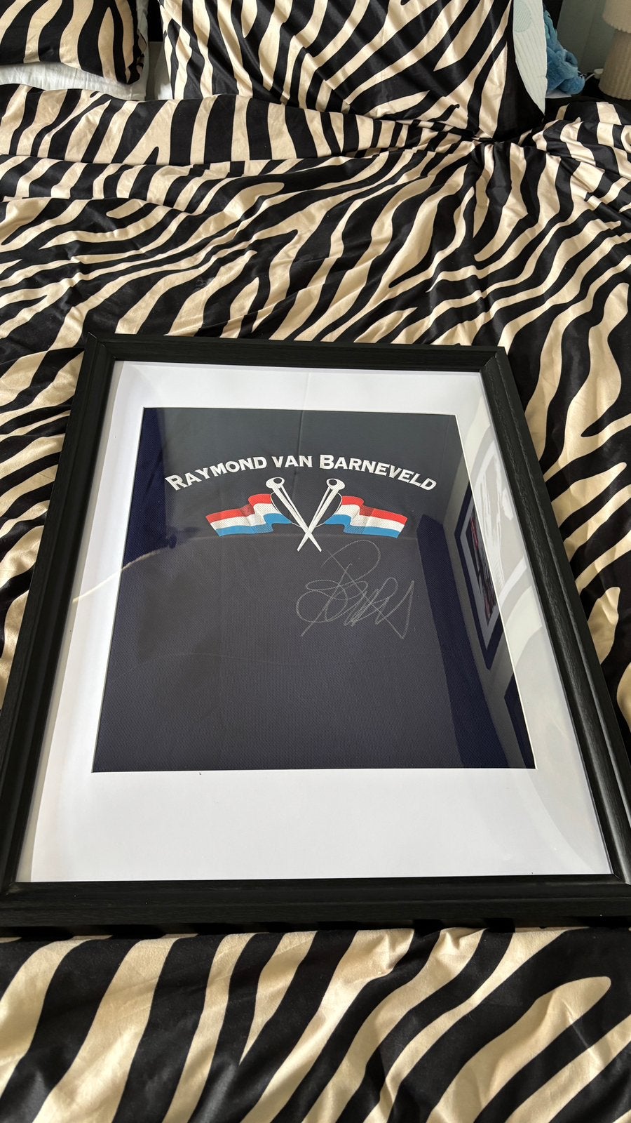 Zeer uniek Raymond van Barneveld dartshirt – 1998/1999, Ophalen of Verzenden, Gebruikt, Overige typen
