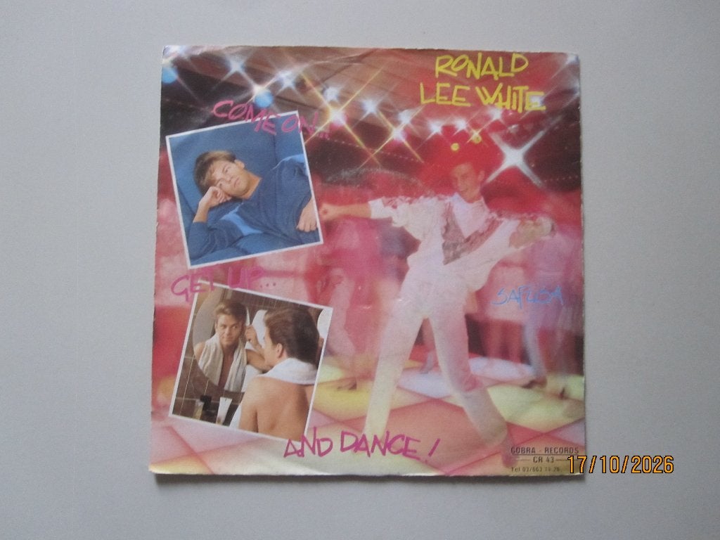 RONALD LEE WHITE -  come on get up and dance - 7", Cd's en Dvd's, Gebruikt, 7 inch, Ophalen of Verzenden, Pop