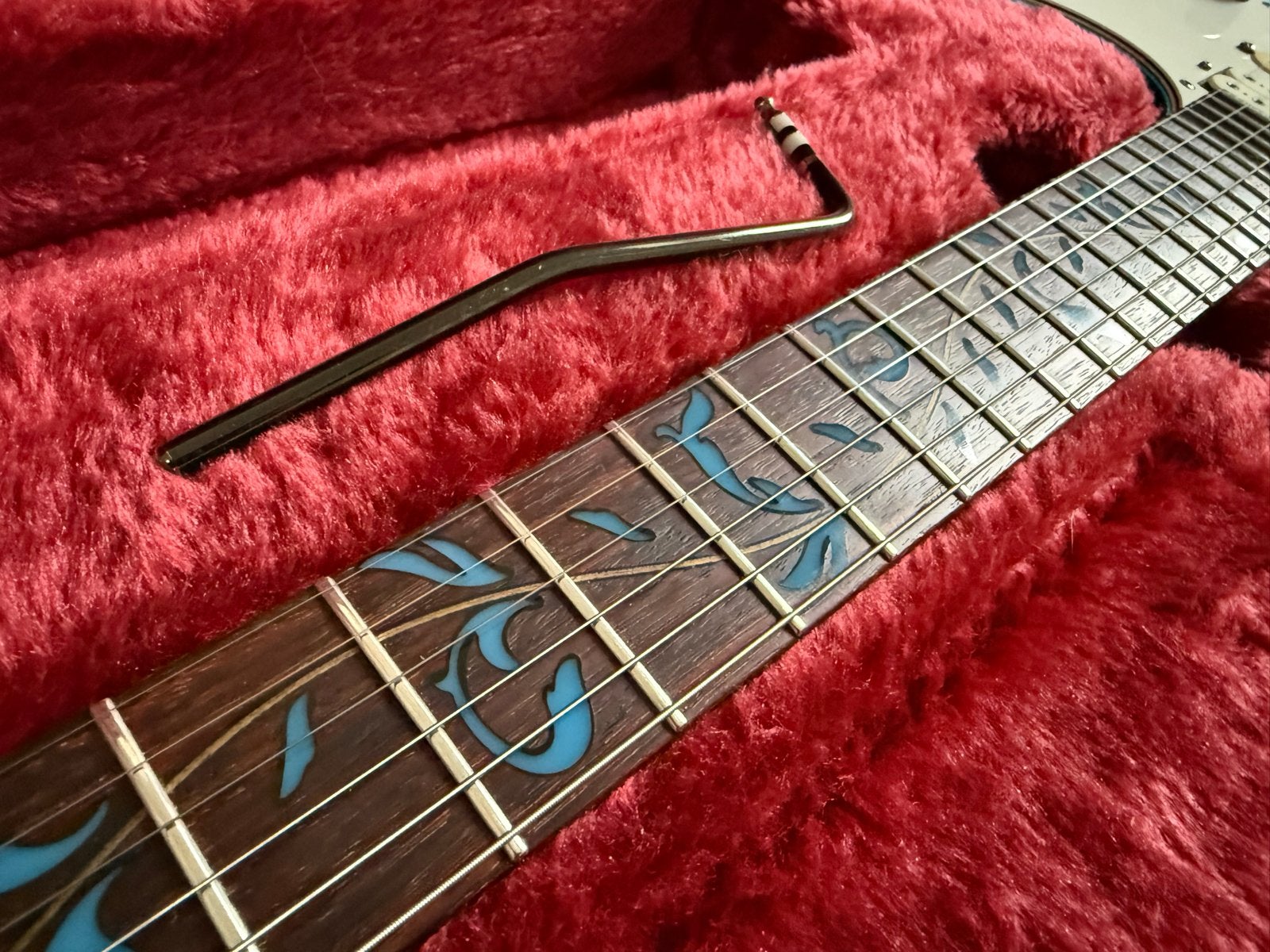 Ibanez Jem7VSBL Steve Vai Signature gitaar (24 jaar oud), Ophalen of Verzenden, Gebruikt, Solid body, Ibanez