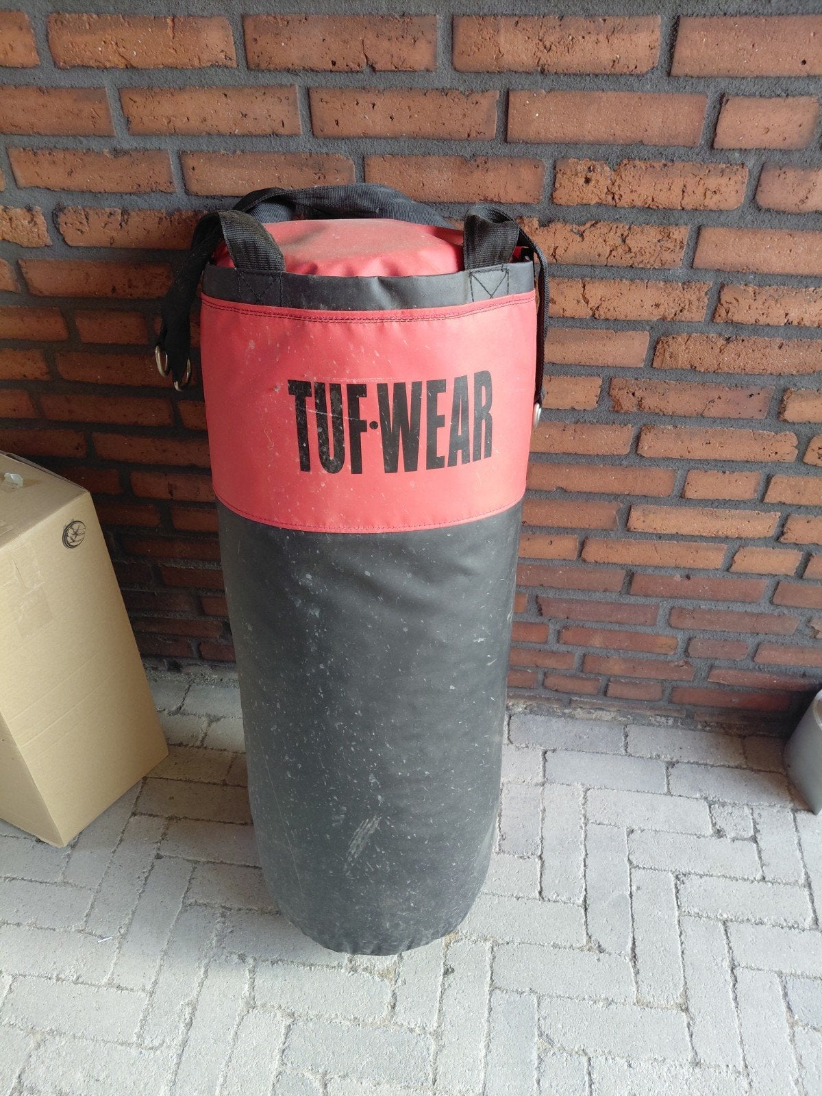 TUF-WEAR Bokszak - Rood/Zwart - Gebruikt, Ophalen, Gebruikt, Bokszak