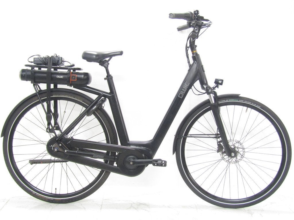 Qwic Mn7 zwart dames 54cm 28inch, 51 tot 55 cm, Gebruikt, Qwic