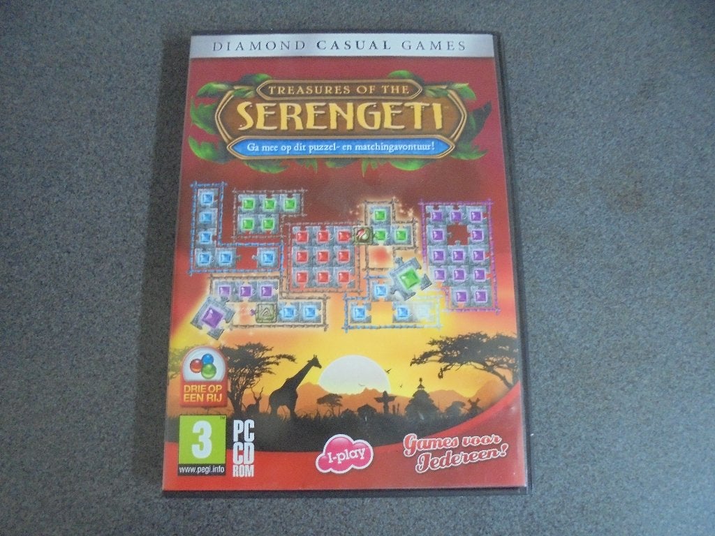 PC Spel Treasures of the Serengeti, Overige genres, 1 speler, Eén computer, Ophalen of Verzenden