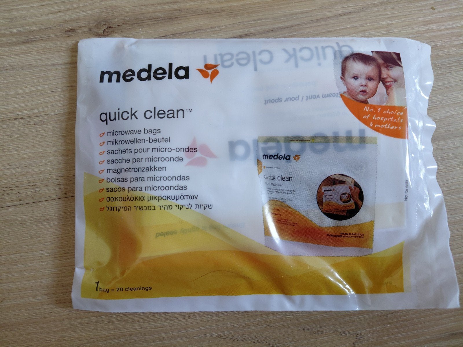 nieuw: Medela quick clean magnetron zakjes, Ophalen, Nieuw, Overige typen, Medela